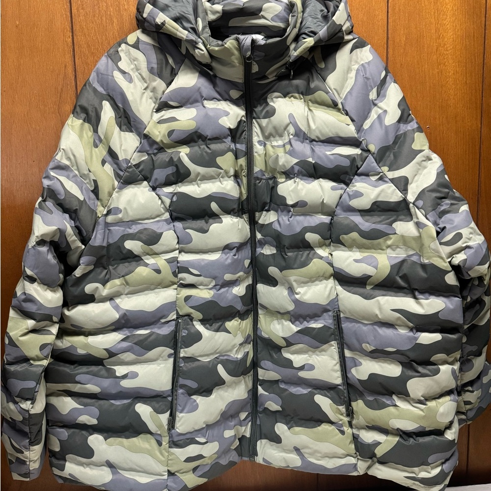 Time and Tru Camouflage Jacket